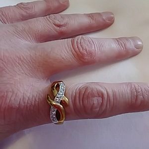 Golden/Crystal Ring